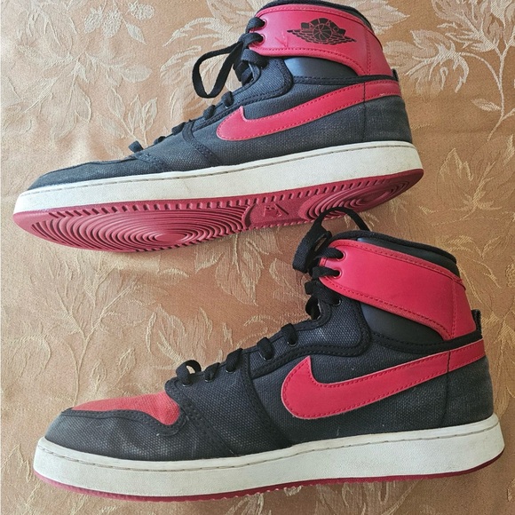 Nike Other - Nike Men’s Ajko Retro Red and Black High Top Athletic Sneaker Preowned